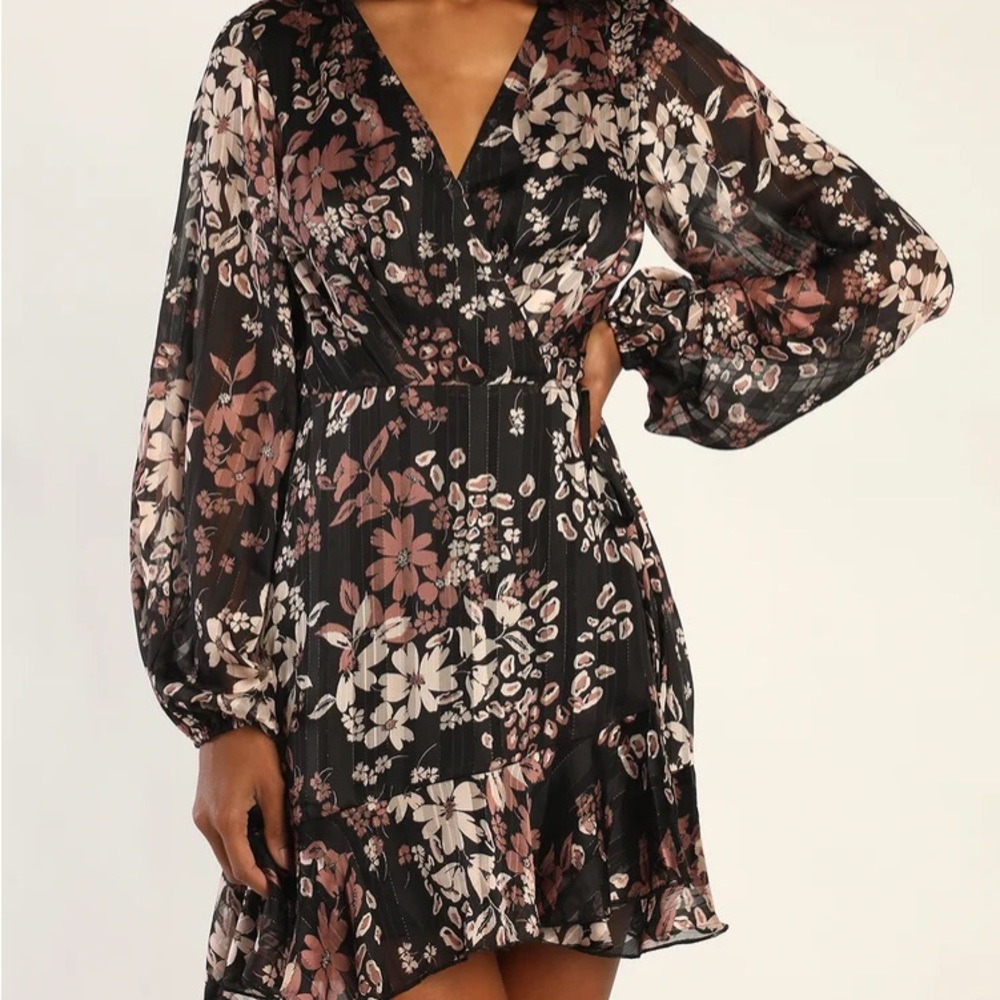 Lulu wrap dress